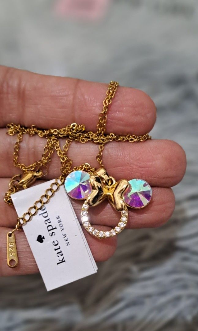 SALE HARI IBUUU Kalung Necklace Kate Spade x Disney (HARGA NETT NO NEGO)