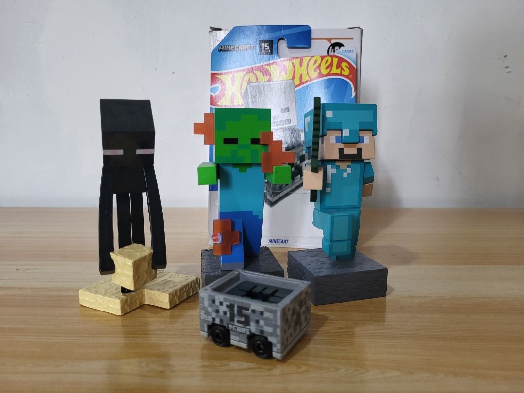 Legit Minecraft Display Figures Lot, Hobbies & Toys, Memorabilia ...