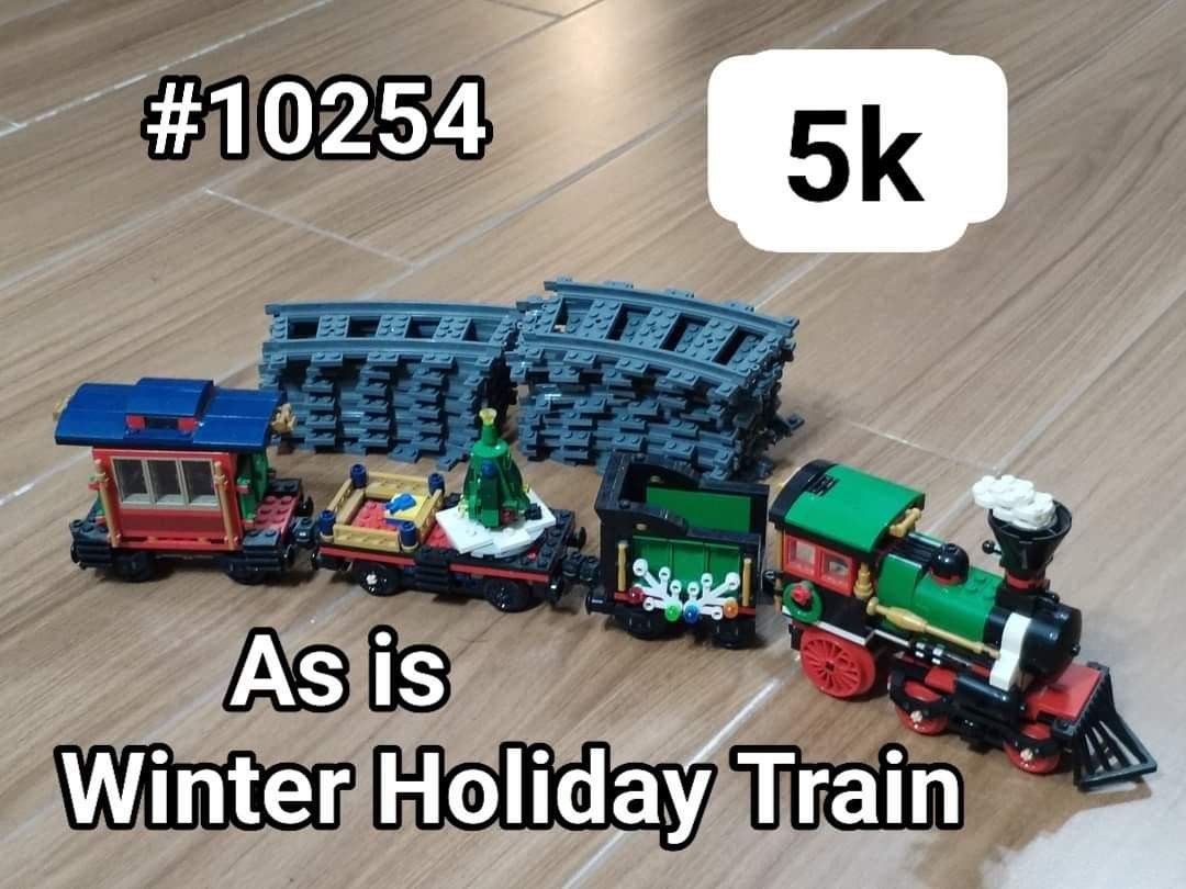 Lego 10254 Winter Holiday Train (Category: Lego & Building Sets) located in Cavite. Submitted by bricklairmanila (Listing ID 1332525950, Image 1). Description: authentic Lego wysiwyg pm for more photos.