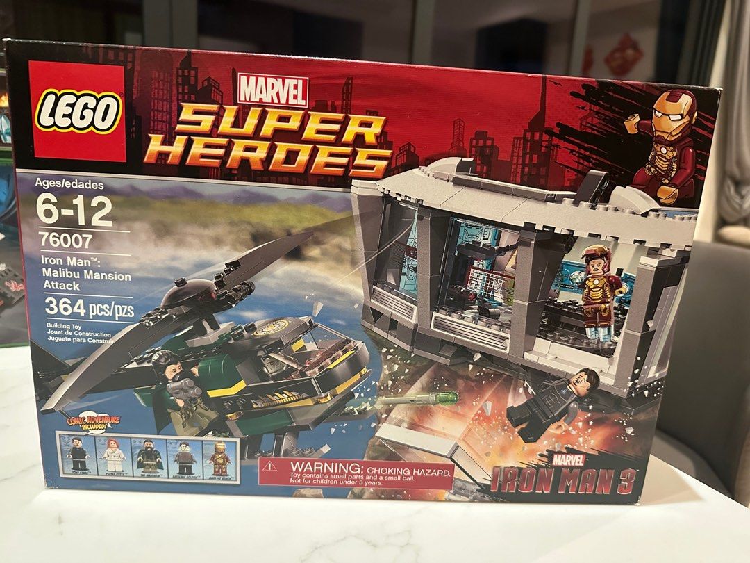 Lego iron man malibu mansion 2025