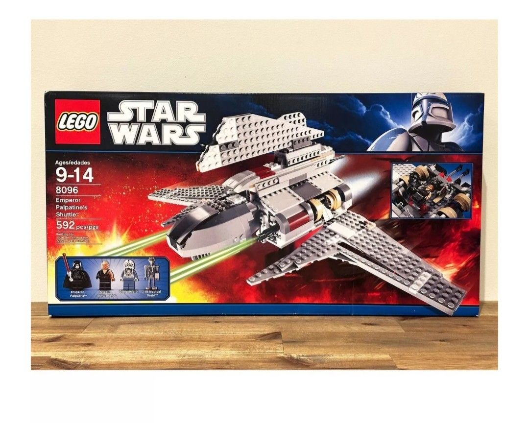 Lego Star Wars 8096 Emperor Palpatine s Shuttle Brand New and Sealed Hobbies Toys Toys Games on Carousell