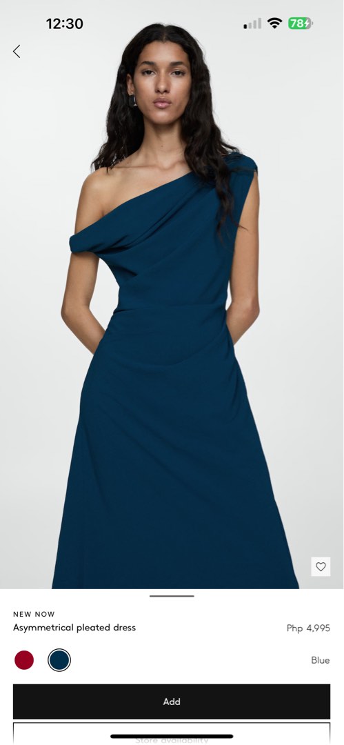 Mango Asymmetrical Dress, Women's Fashion, Dresses & Sets, Dresses on  Carousell