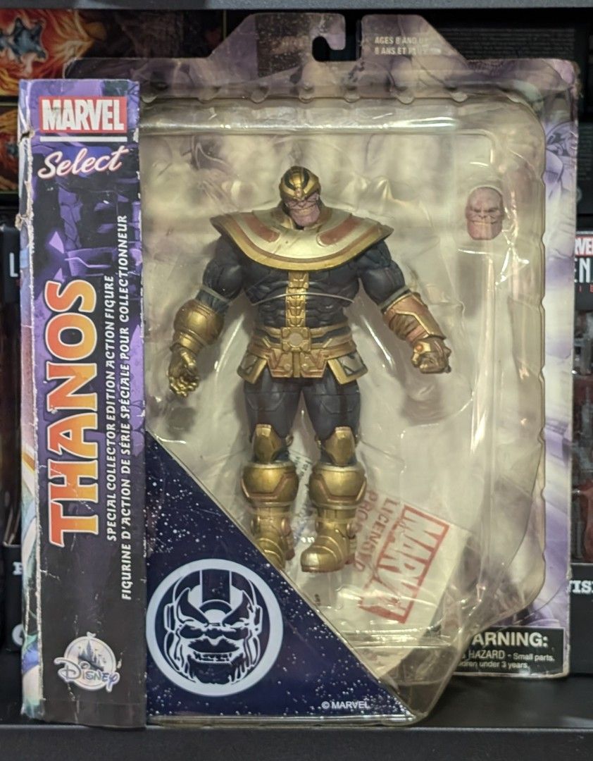 Marvel Select Thanos Apocalypse (Category: Figurines & Statues) located in Mandaluyong City. Submitted by 4bma_toys (Listing ID 1332454824, Image 2). Description: ✓Please read the details carefully ✓Cross-posted ✓Sealed Disney Exclusive Thanos - 1500 (6/10 packaging) SOLD ✓Sealed Apocalypse - 2500 each (9/10 packaging) •Mode of Payment: BDO, BPI, or Gcash •Note: 3 days reservation only. (Unless paid in full) •Can be delivered thru: -Lalamove, Gra