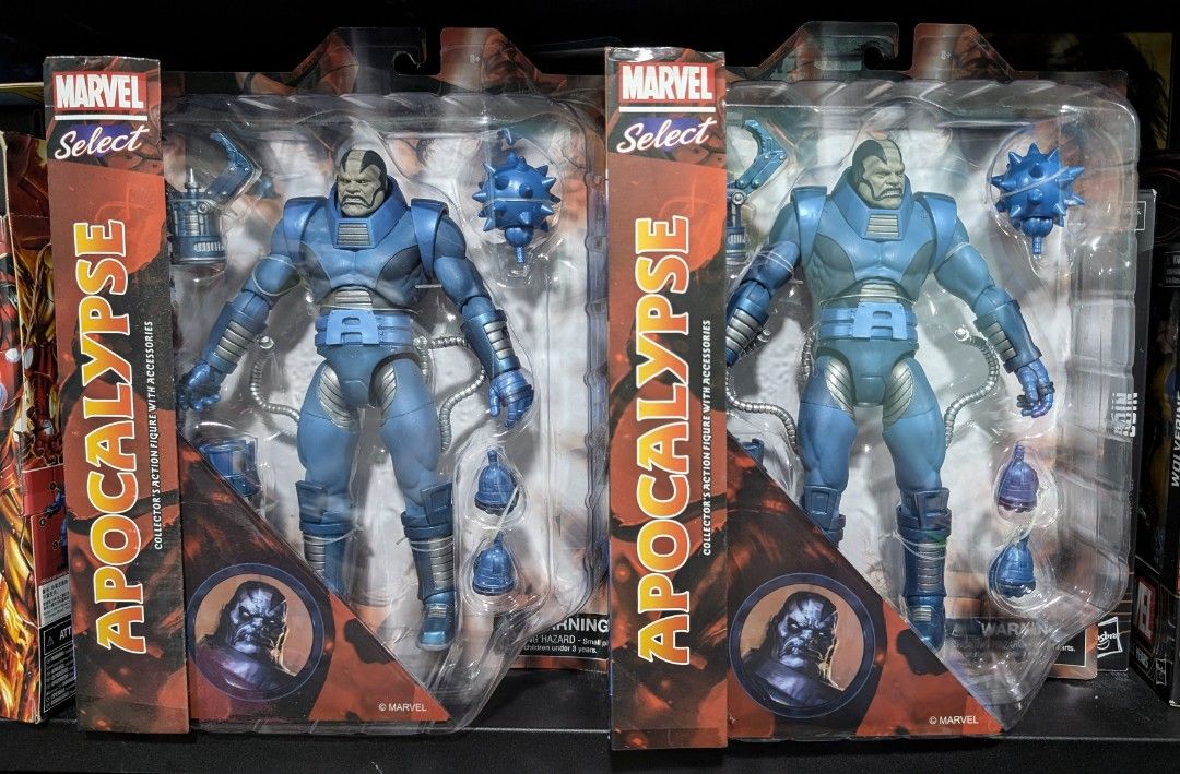 Marvel Select Thanos Apocalypse (Category: Figurines & Statues) located in Mandaluyong City. Submitted by 4bma_toys (Listing ID 1332454824, Image 3). Description: ✓Please read the details carefully ✓Cross-posted ✓Sealed Disney Exclusive Thanos - 1500 (6/10 packaging) SOLD ✓Sealed Apocalypse - 2500 each (9/10 packaging) •Mode of Payment: BDO, BPI, or Gcash •Note: 3 days reservation only. (Unless paid in full) •Can be delivered thru: -Lalamove, Gra