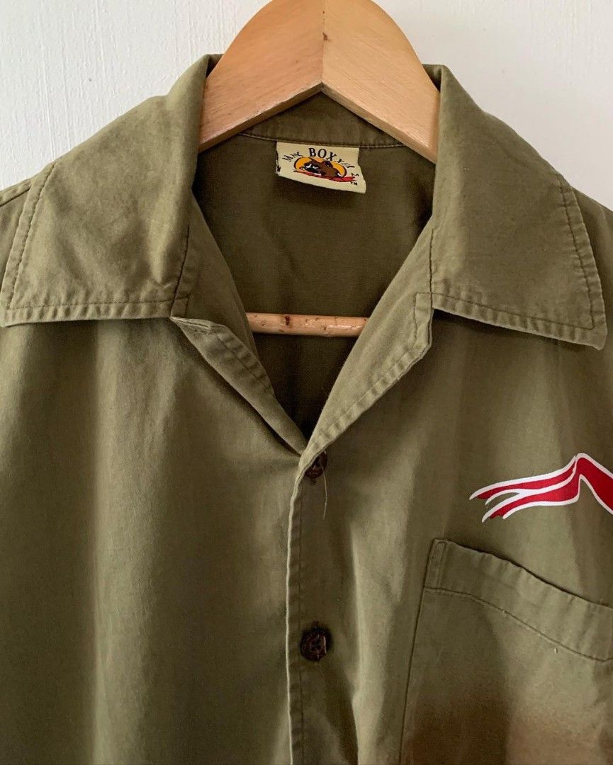 MAX BOXXER POLO (Category: Tshirts & Polo Shirts ) located in Manila. Submitted by HiddenTreasures2021 (Listing ID 1332486373, Image 3). Description: MAX BOXXER POLO (BAPE LOOKALIKE) Medium size (22W X 29L) No issue Color rate: 9/10 Pinag chu-church ko lang RFS: pang upgrade ng motor 1000 including shipping fee Meet up/Shipping Pangasinan area DM 🔑.