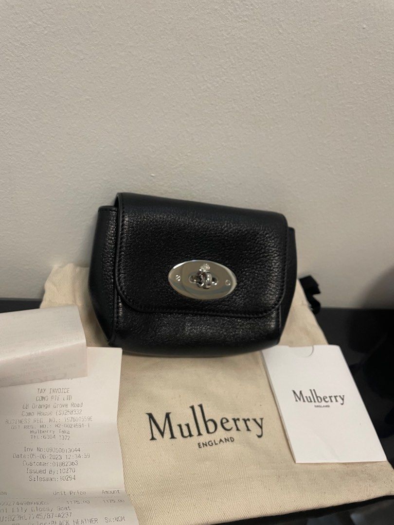 Mulberry mini lily black hot sale