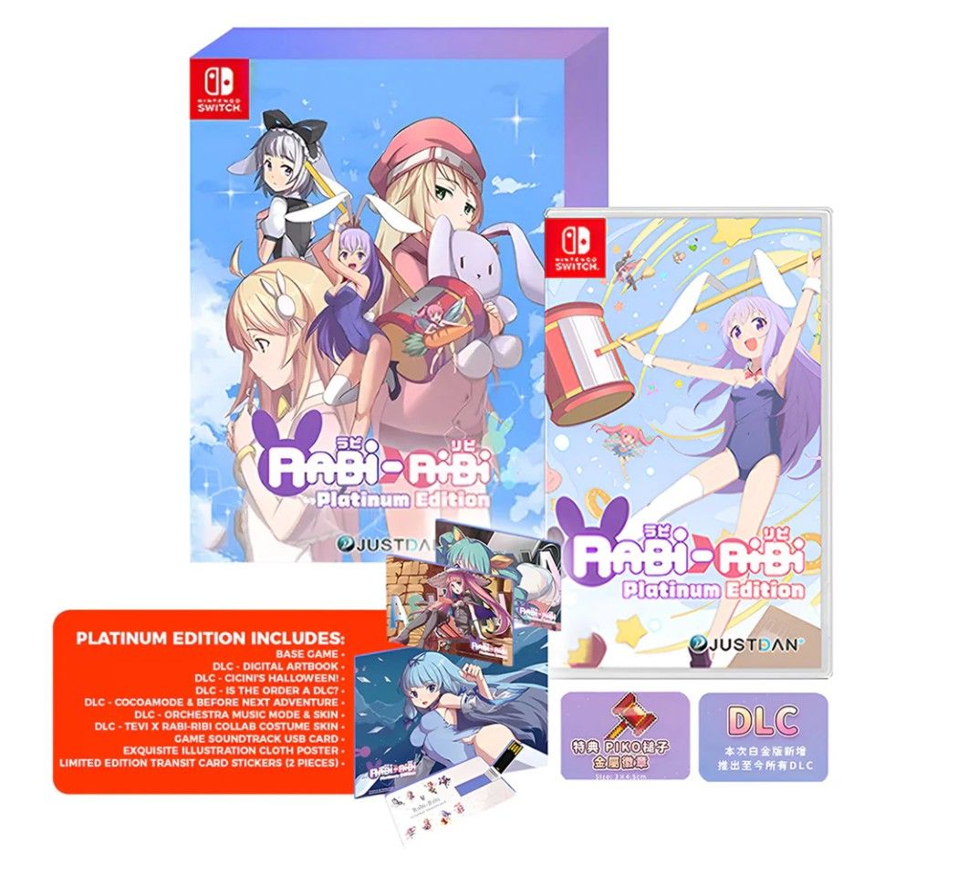 Nintendo Switch Rabi-Ribi Platinum Edition (Category: Nintendo) located in Quezon City. Submitted by clostitchotaku100 (Listing ID 1332475352, Image 1). Description: ☑️Brand New ☑️Sealed ☑️ 100% Original ☑️Payment Methods: COD(2k max), Gcash, BPI ☑️Shipping via lala move. Buyer's Expense ☑️ Location: Wilsonville Subdivision Project 6, Culiat Quezon City ☑️ Get a free PS5 Controller Silicone Case with every 2 items purchased, and a free random gam