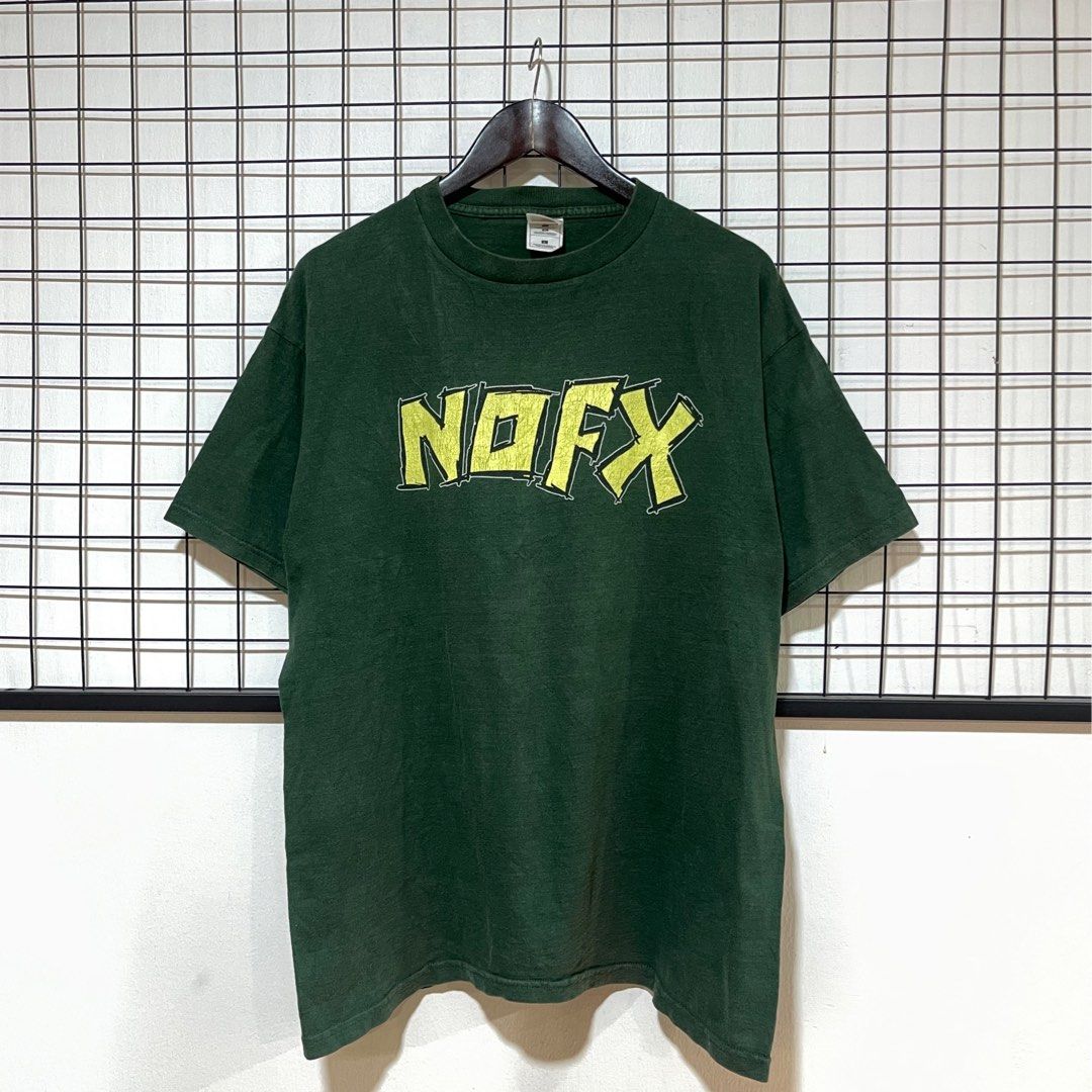 NOFX Vintage Band Tee Authentic, Men's Fashion, Tops & Sets