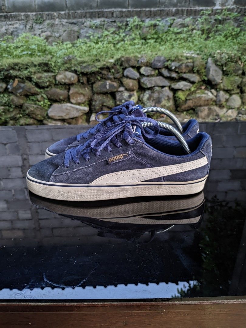 PUMA 1948 VULC BLUE DEPTHS SECOND 42 Fesyen Pria Sepatu Sneakers di Carousell