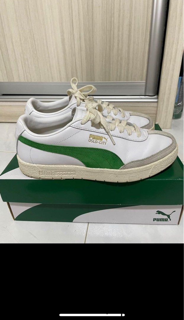 PUMA WHITE AMAZON GREEN