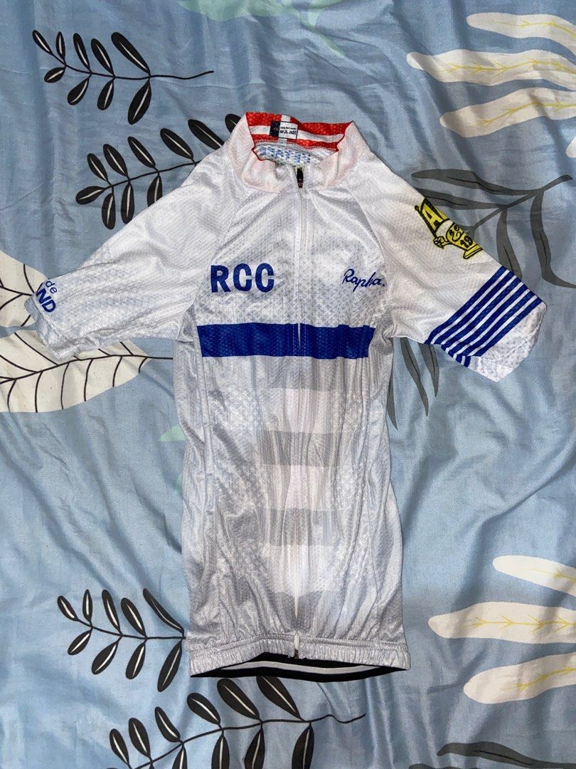 Rapha Cycling Jersey (Category: Bicycles) located in Laoag. Submitted by collectibles.cloud (Listing ID 1332579669, Image 1). Description: FOR SALE RAPHA CYCLING JERSEY take both for 300 Size: S-M Can ship thru j&t.