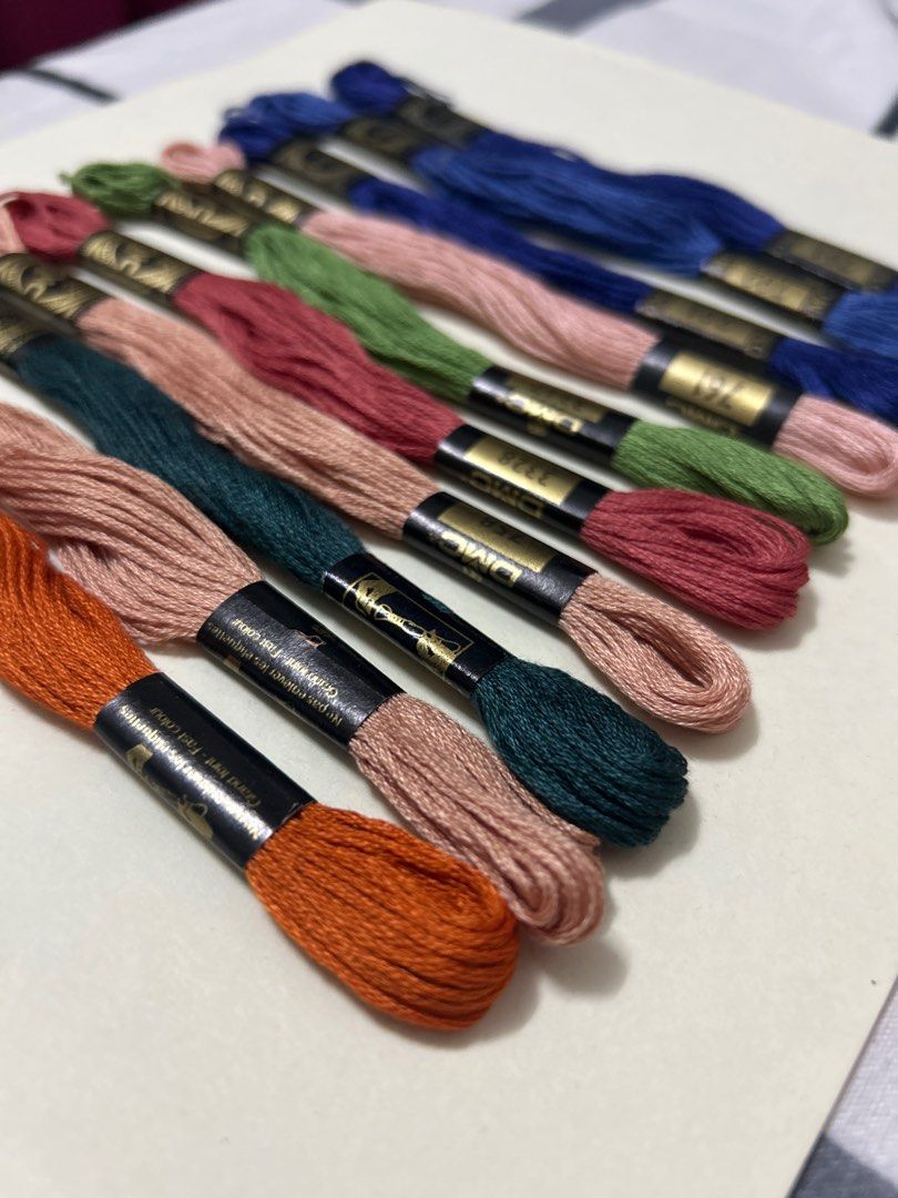 (Set 10) DMC Cotton Threads 8m Cross Stitch Embroidery (Category: Craft Supplies & Tools) located in Makati City. Submitted by luizamtups (Listing ID 1305587388, Image 2). Description: .