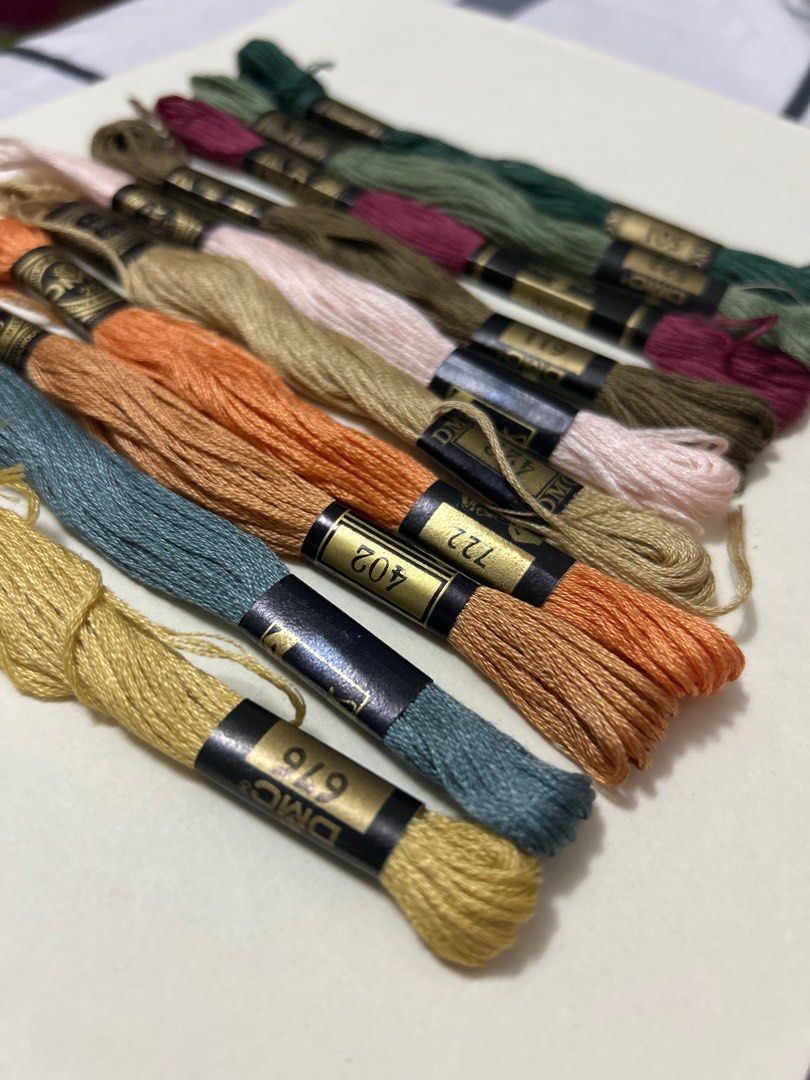 (Set 12) DMC Cotton Threads 8m Cross Stitch Embroidery (Category: Craft Supplies & Tools) located in Makati City. Submitted by luizamtups (Listing ID 1305588021, Image 2). Description: .