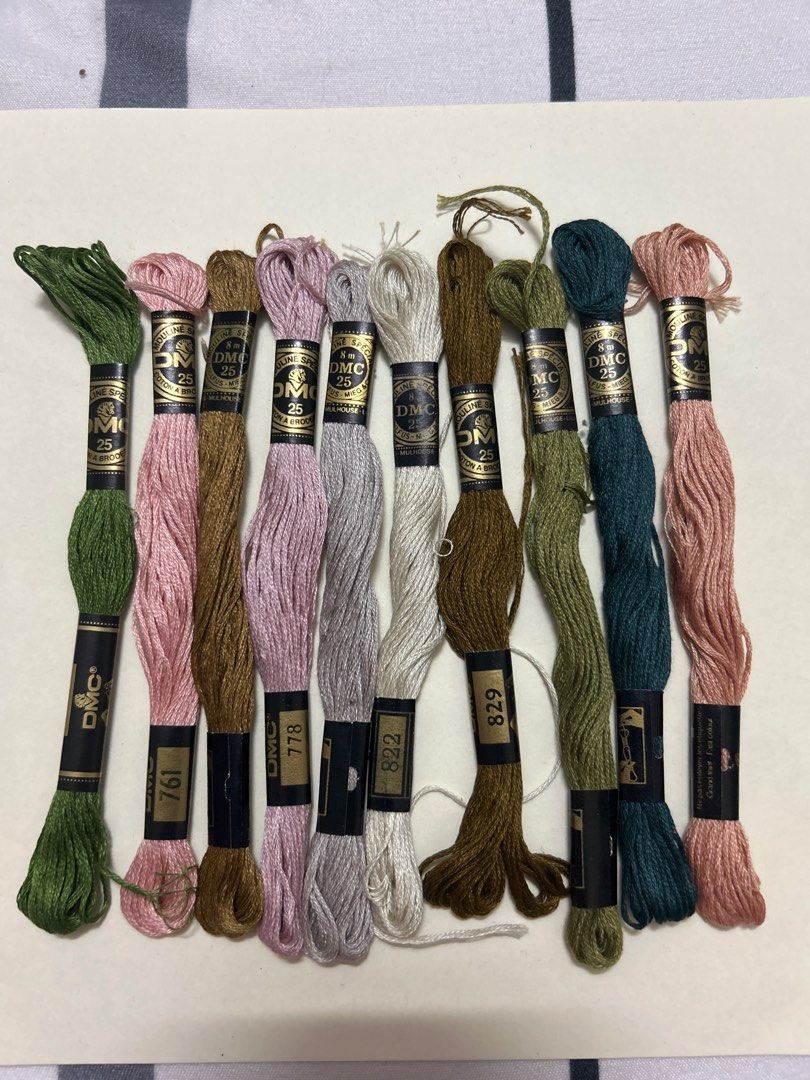 (Set 16) DMC Cotton Threads 8m Cross Stitch Embroidery (Category: Craft Supplies & Tools) located in Makati City. Submitted by luizamtups (Listing ID 1305589540, Image 1). Description: .