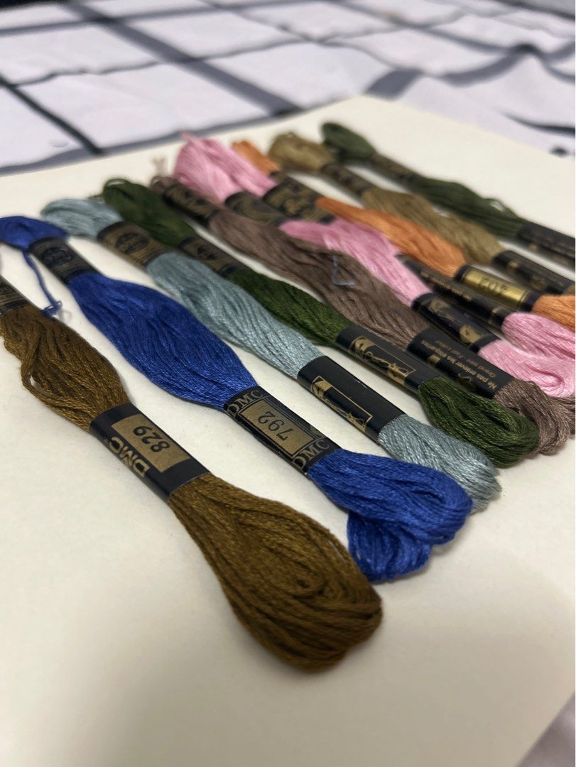 (Set 4) DMC Cotton Threads 8m Cross Stitch Embroidery (Category: Craft Supplies & Tools) located in Makati City. Submitted by luizamtups (Listing ID 1305585140, Image 2). Description: .