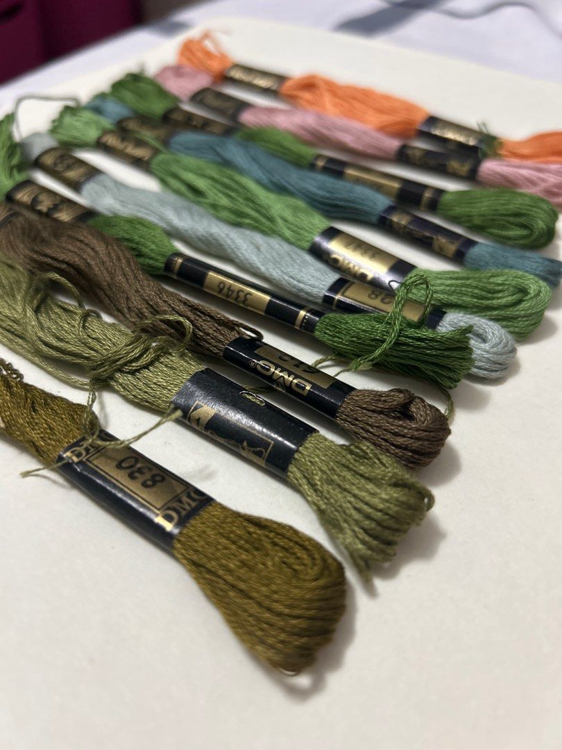(Set 7) DMC Cotton Threads 8m Cross Stitch Embroidery (Category: Craft Supplies & Tools) located in Makati City. Submitted by luizamtups (Listing ID 1305586095, Image 2). Description: .