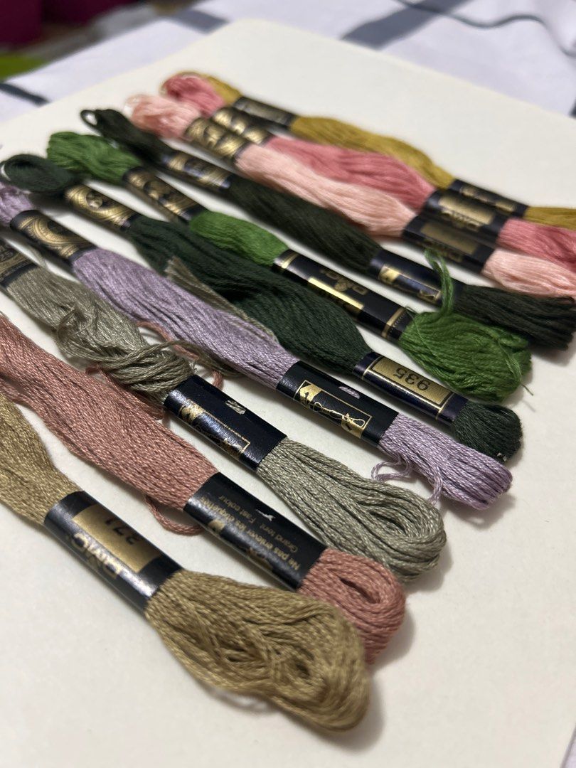 (Set 9) DMC Cotton Threads 8m Cross Stitch Embroidery (Category: Craft Supplies & Tools) located in Makati City. Submitted by luizamtups (Listing ID 1305587059, Image 2). Description: .