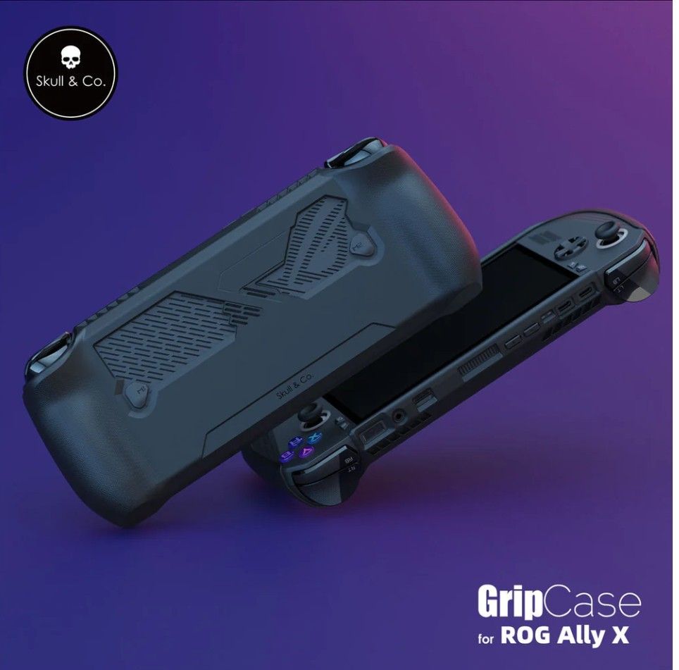 Skull & Co. Grip Case Bundle for ROG Ally X (Category: Cases & Covers) located in Quezon City. Submitted by clostitchotaku100 (Listing ID 1332485958, Image 2). Description: ☑️Brand New ☑️Sealed ☑️ 100% Original ☑️Payment Methods: COD(2k max), Gcash, BPI ☑️Shipping via lala move. Buyer's Expense ☑️ Location: Wilsonville Subdivision Project 6, Culiat Quezon City ☑️ Facebook Marketplace: Clostitch Otaku.
