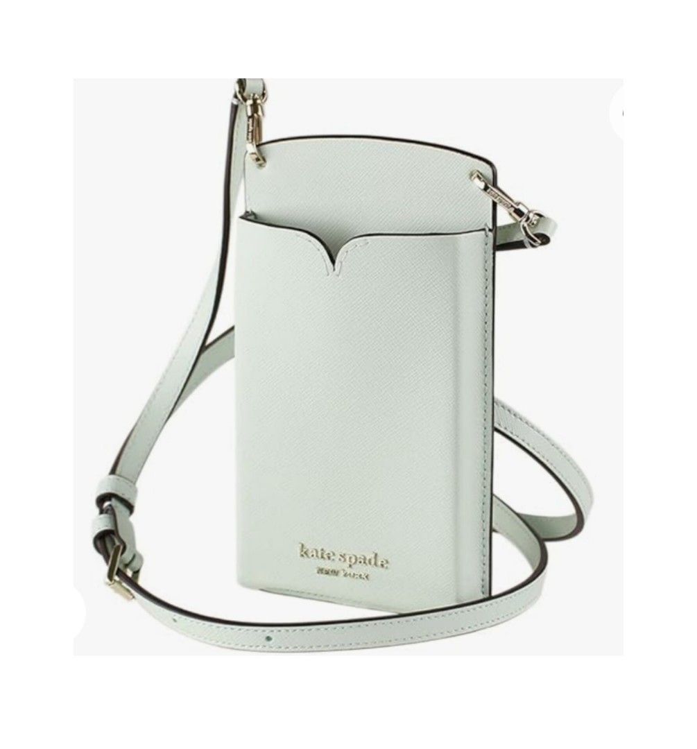 Tas Slempang HP Original Kate Spade Spencer Slim Phone Crossbody Bag  Crystal Blue