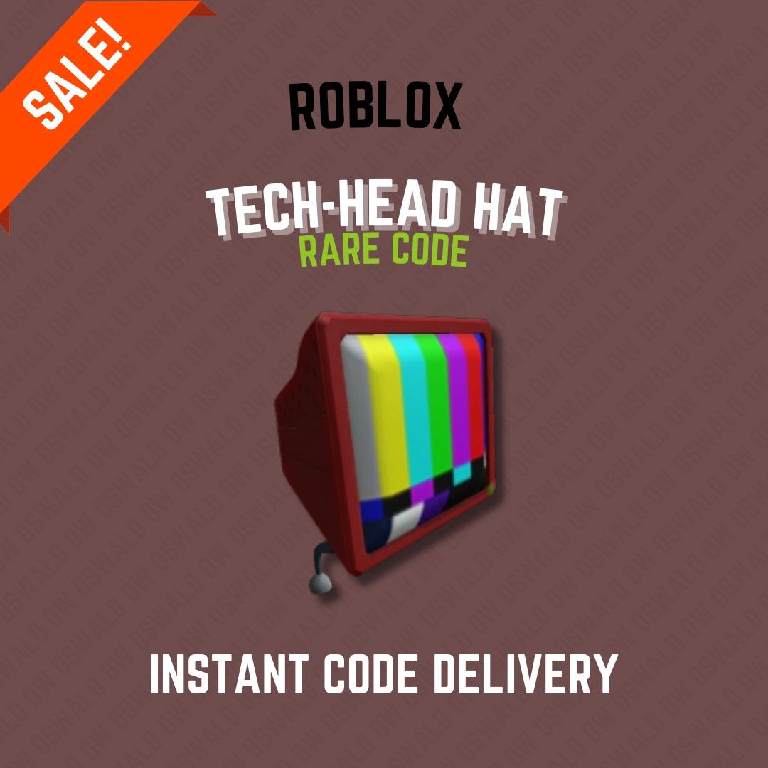 Tech-Head Hat - Roblox Item Code (Category: Game Gift Cards & Accounts) located in Manila. Submitted by oswaldow (Listing ID 1332612519, Image 1). Description: I am selling rare/exclusive roblox item code from Microsoft/Amazon Prime Gaming. The promotion event of the item was few months/years ago but still redeemable up until this day. The payment process is through Gcash. I also do meetups if you are nearby my area. Cash on the Delivery is unava