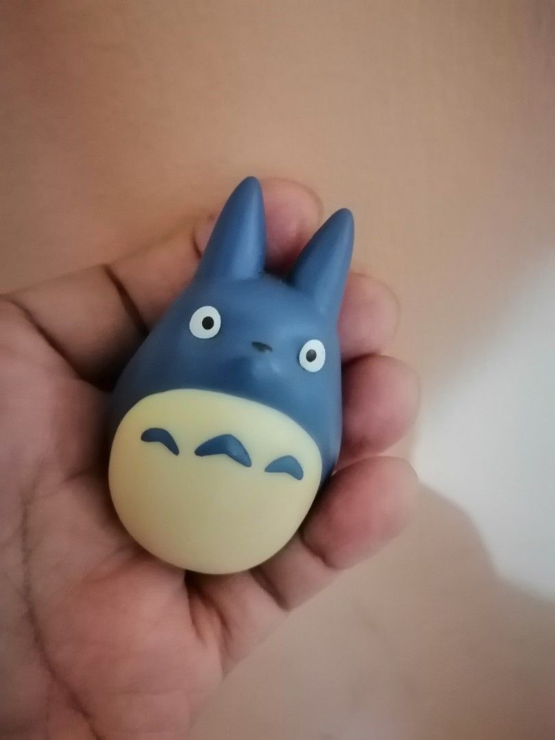 Totoro figure (Category: Figurines & Statues) located in Baguio. Submitted by zalille (Listing ID 1332488835, Image 2). Description: Euc Rubber or vinyl plastic Thick good quality With markings Around 2.5in height.