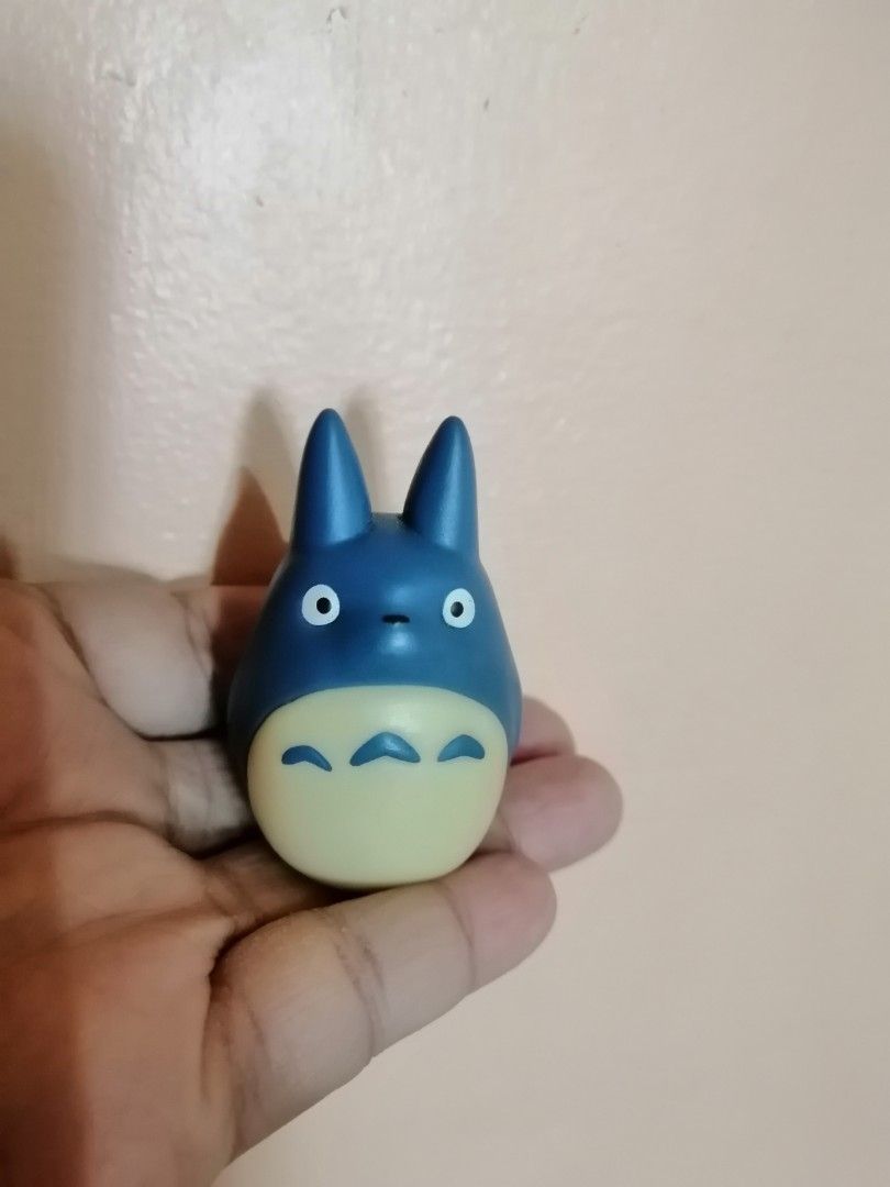 Totoro figure (Category: Figurines & Statues) located in Baguio. Submitted by zalille (Listing ID 1332488835, Image 1). Description: Euc Rubber or vinyl plastic Thick good quality With markings Around 2.5in height.