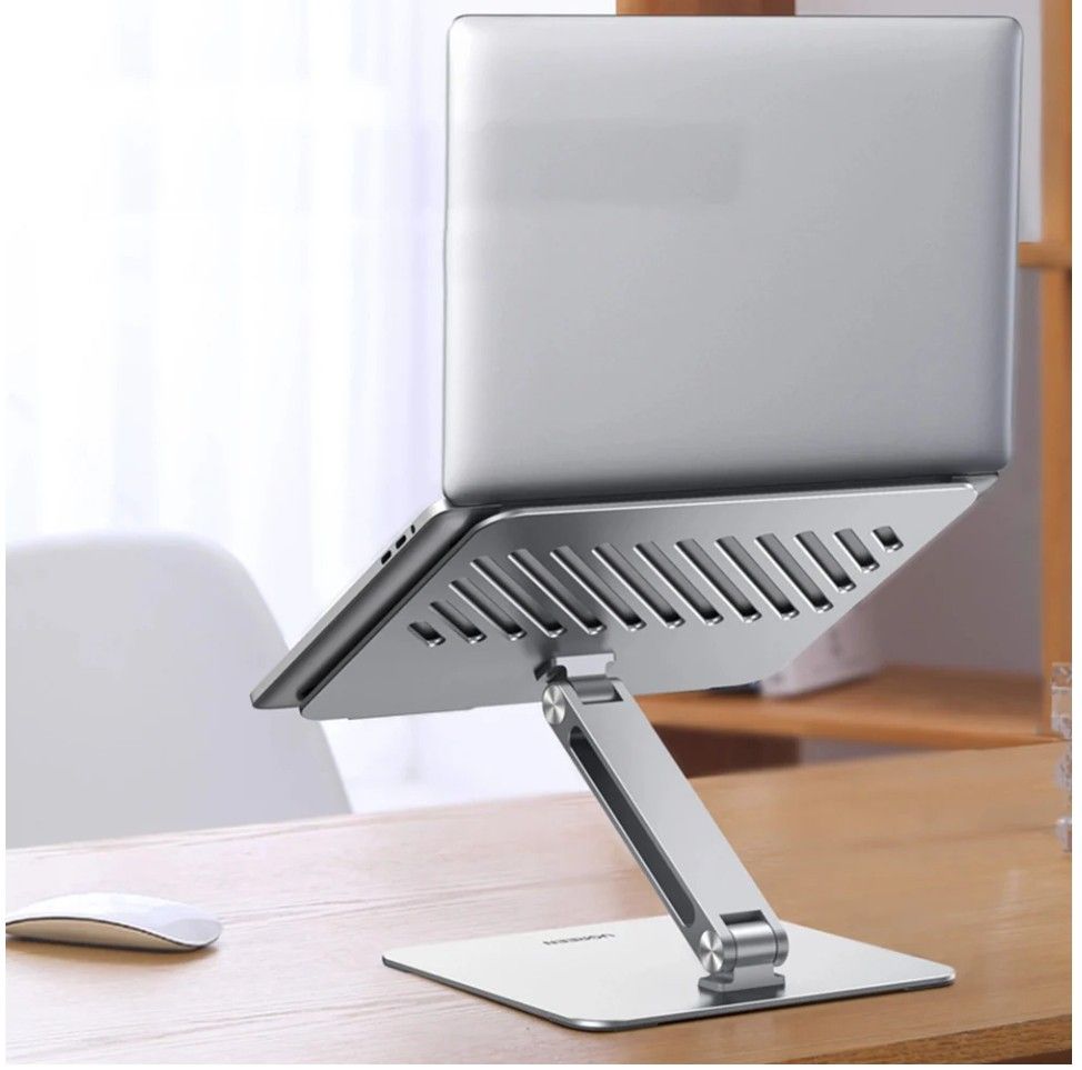 Ugreen Full Angle Hover Adjustable & Foldable Holder Laptop Stand (Category: Laptops & Notebooks) located in Quezon City. Submitted by clostitchotaku100 (Listing ID 1332488692, Image 2). Description: ☑️Brand New ☑️Sealed ☑️ 100% Original ☑️Payment Methods: COD(2k max), Gcash, BPI ☑️Shipping via lala move. Buyer's Expense ☑️ Location: Wilsonville Subdivision Project 6, Culiat Quezon City ☑️ Facebook Marketplace: Clostitch Otaku.