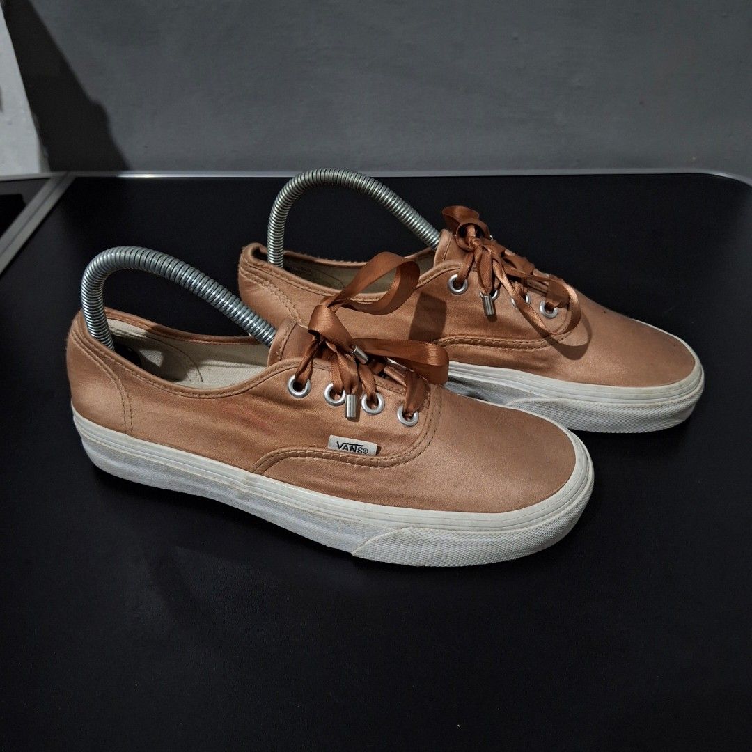 Vans authentic rose gold on sale