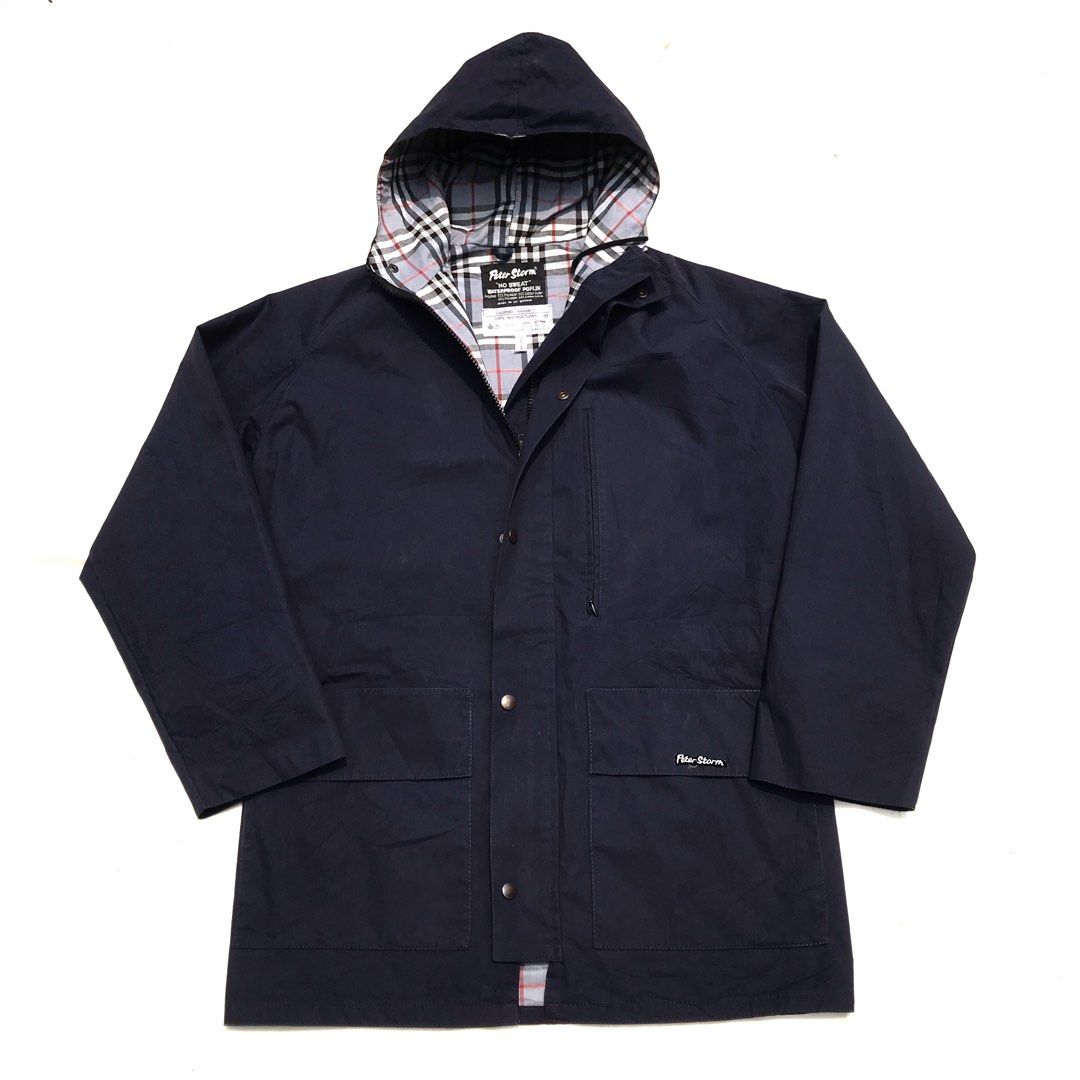Waterproof Jacket Peter Storm Purple Coat Vintage Nos Peter Storm