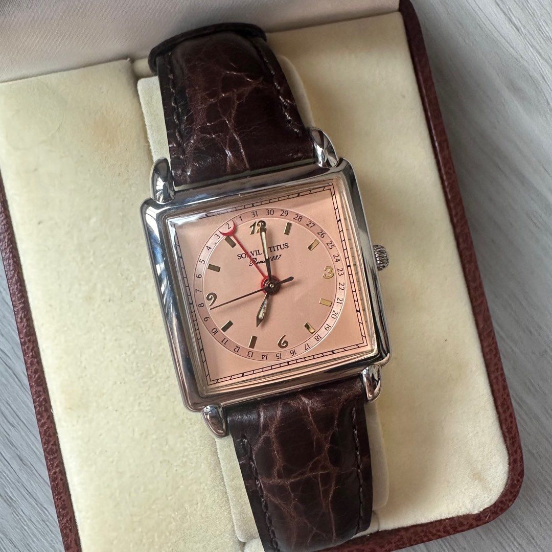 Solvil et titus square watch discount