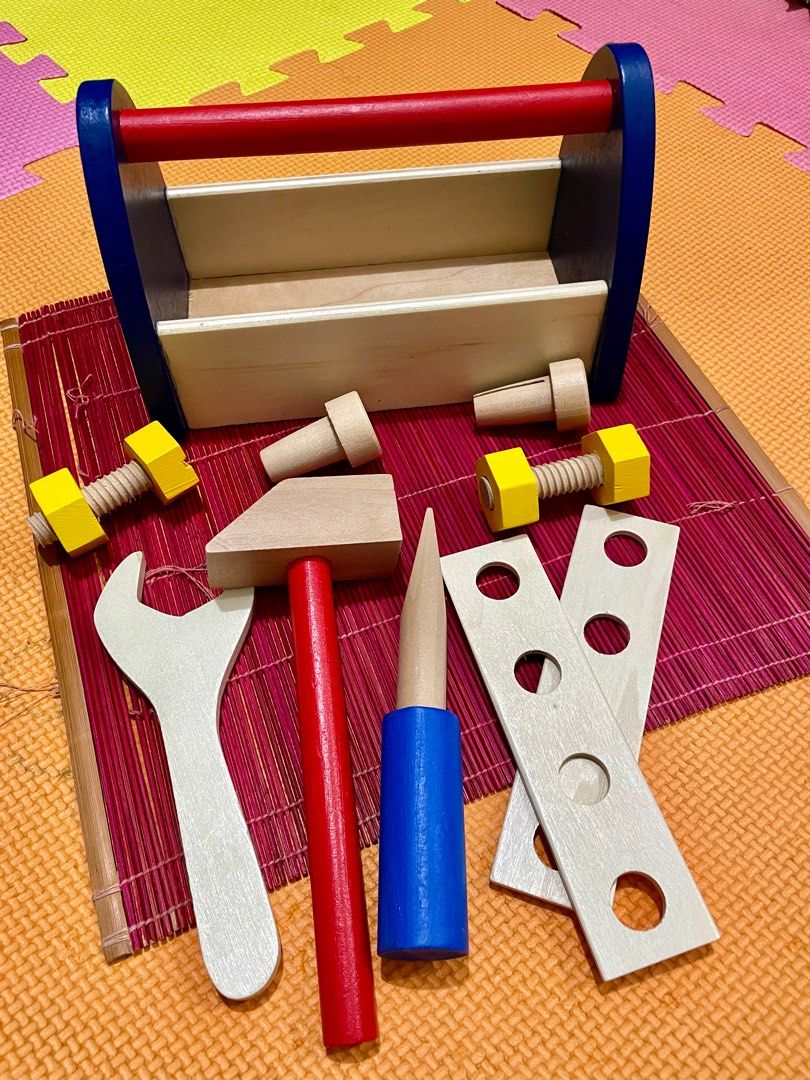 WOODEN TOOL BOX SET (Category: Craft Supplies & Tools) located in Cavite. Submitted by AlwaysGiveBack (Listing ID 1332536085, Image 2). Description: Brand new with box Bdo gcash Gogo lalamove ₱360 only.