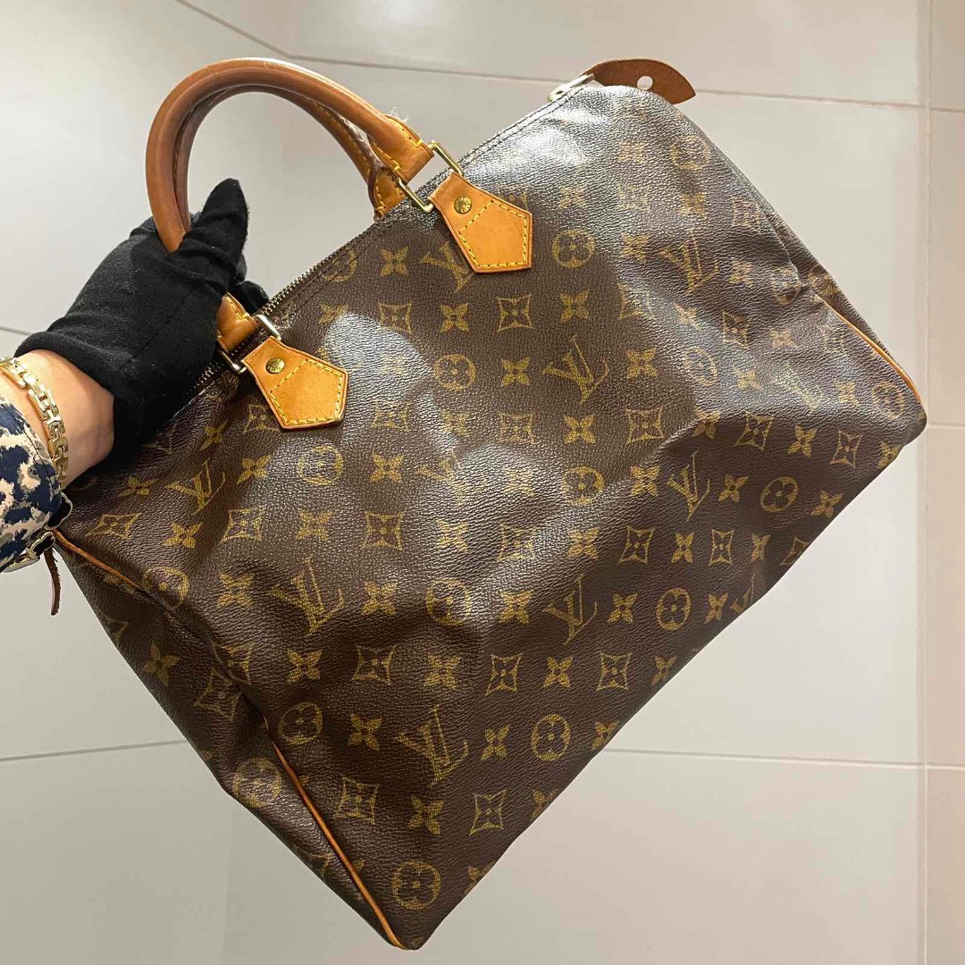 247006240 LOUIS VUITTON BAG MONOGRAM SPEEDY M41524, Luxury, Bags