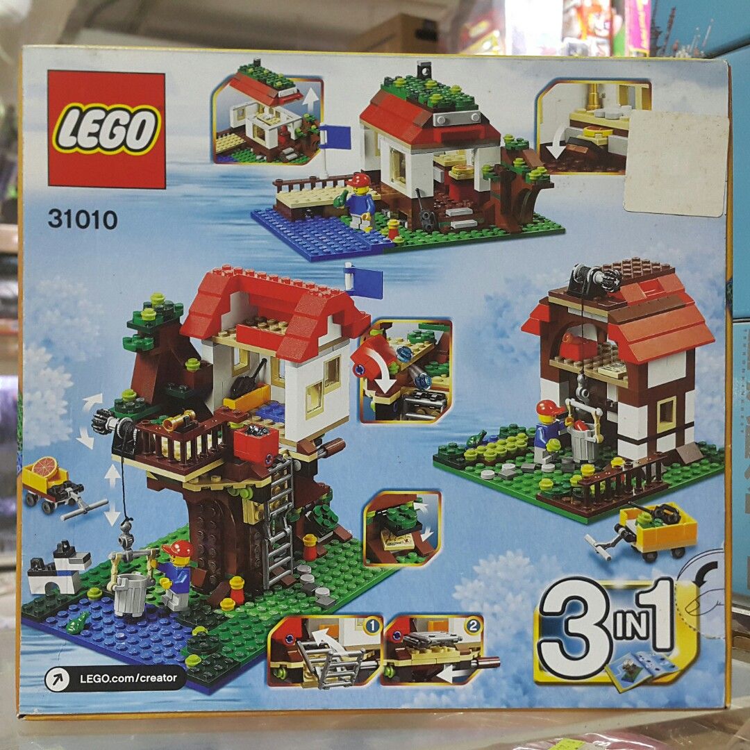 樂高 31010 創建系列 三合一 - 樹屋 積木套裝 LEGO CREATOR SERIES 3-IN-1 - TREEHOUSE ...