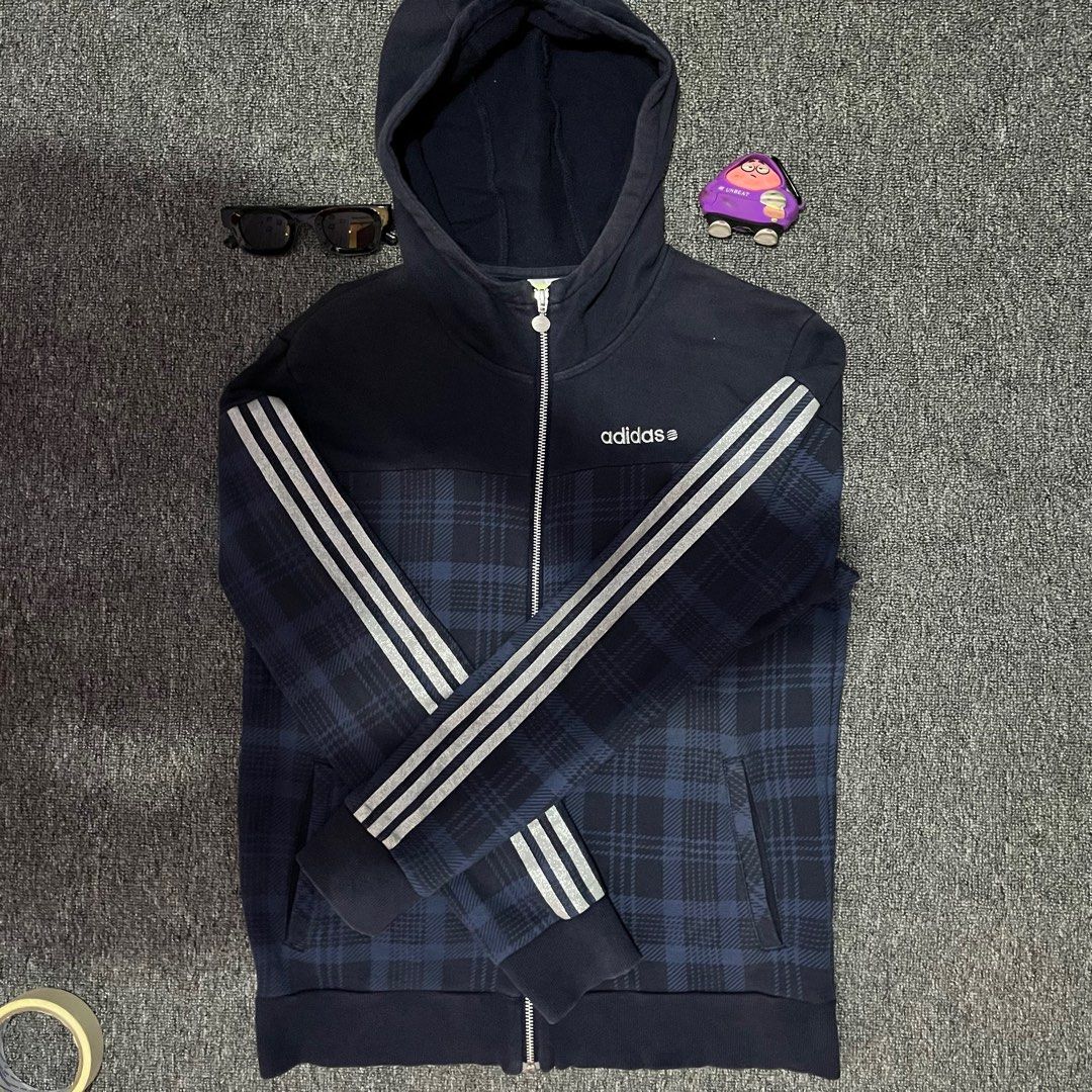 Adidas Neo Vintage 90s Collection Sweater Hoodie Fesyen Pria Pakaian Atasan di Carousell