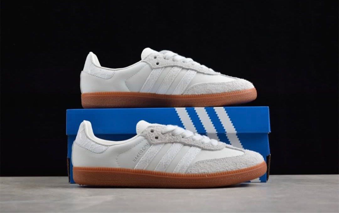 adidas gazelle silver green womens adidas Samba OG 'NAKED Copenhagen Lace'