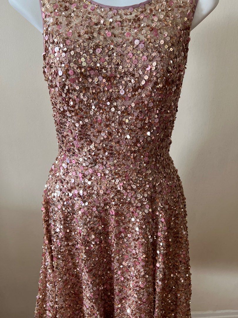 alannah hill beaded dress 2000s Alannah Hill Silk Beaded Babydoll Dress