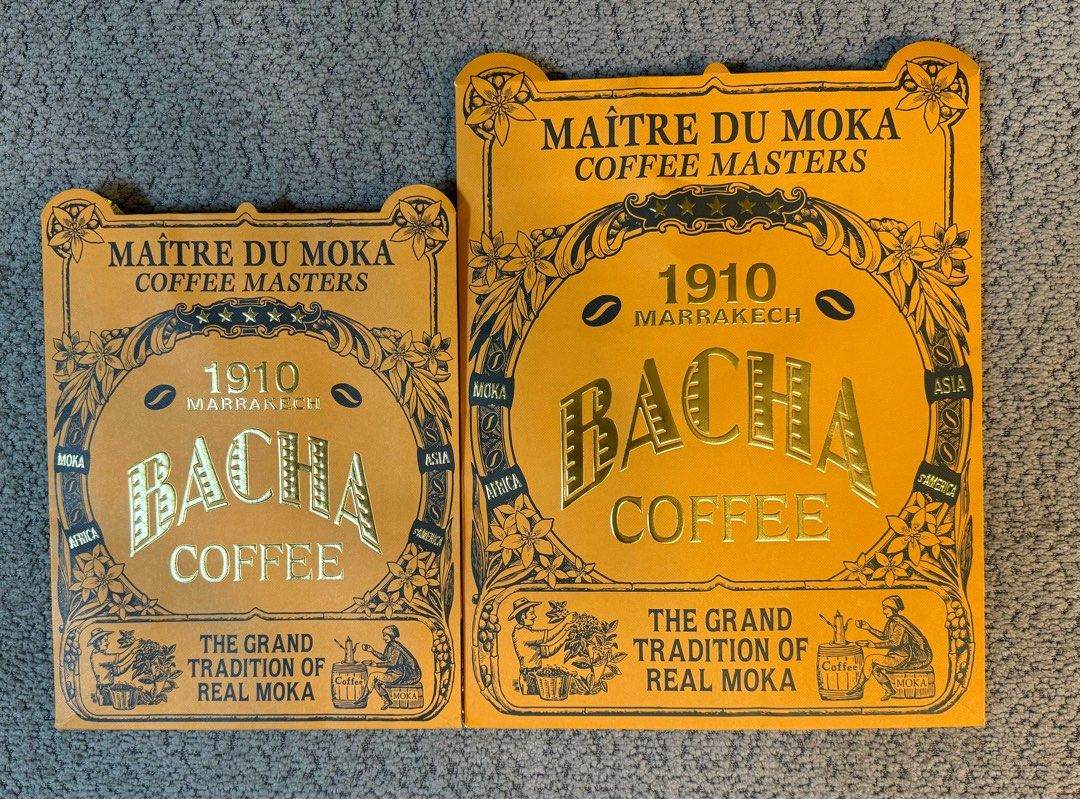 Bacha Coffee Paper Bags, Food & Drinks, Other Food & Drinks on Carousell