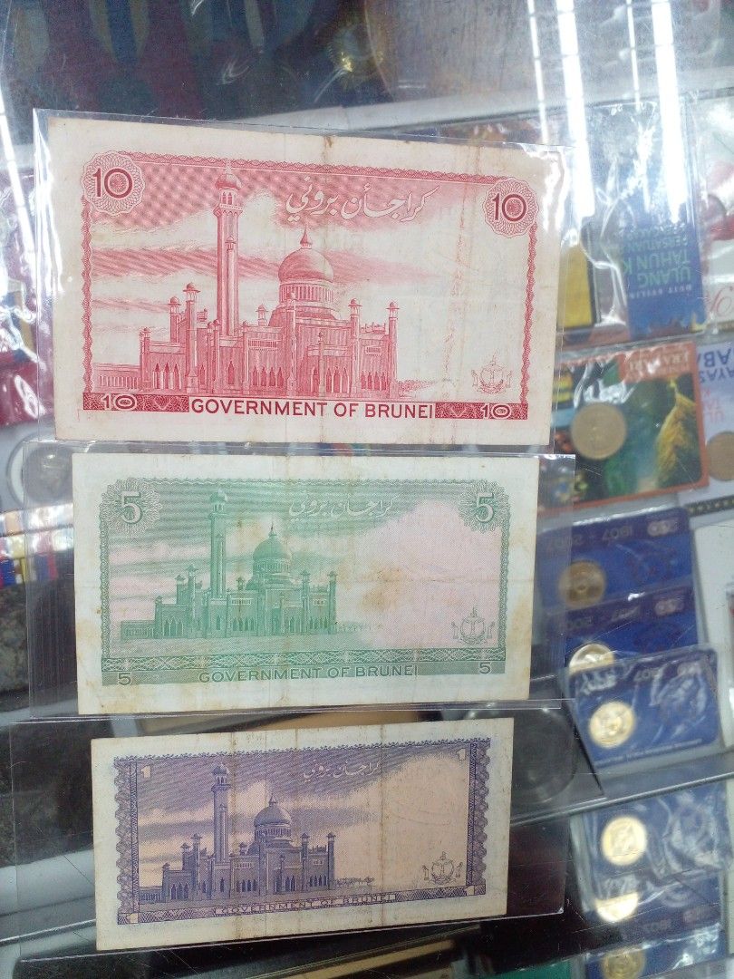 Banknote Duit Kertas Brunei, Hobbies & Toys, Collectibles & Memorabilia ...