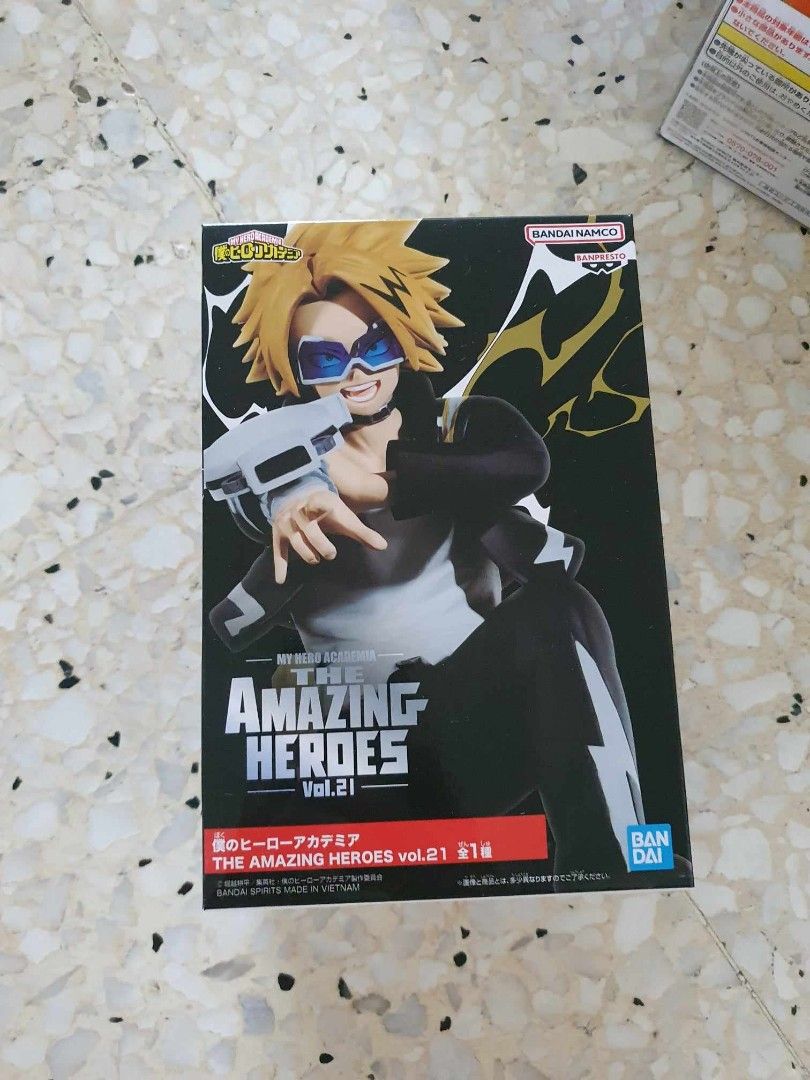 Banpresto Boku no hero academia The amazing heros Kaminari Denki Anime Figure Figurine Statue Kuji DXF Grandista Aniplex Artfx Kotobukiya POP Megahouse Figuarts Banpresto Furyu Taito Exq Bicute Labubu (Category: Toy Figures) located in Singapore. Submitted by ToysInc (Listing ID 1332713618, Image 1). Description: .