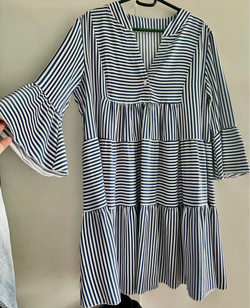 BN Shein Dress (Category: Dresses) located in Cainta. Submitted by jdcmd (Listing ID 1332712124, Image 2). Description: BN without Tag Unused but washed Size L RFS: small for me SF co buyer via lalamove, grab, lbc or gogo express Payment first basis Gcash or bank From Cainta.