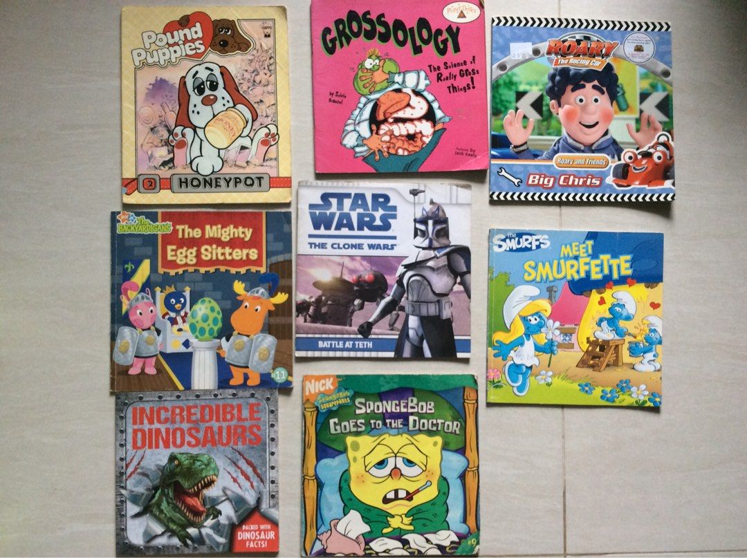 : Children book bundle : Meet Smurfette / Star war the clone wars / the ...