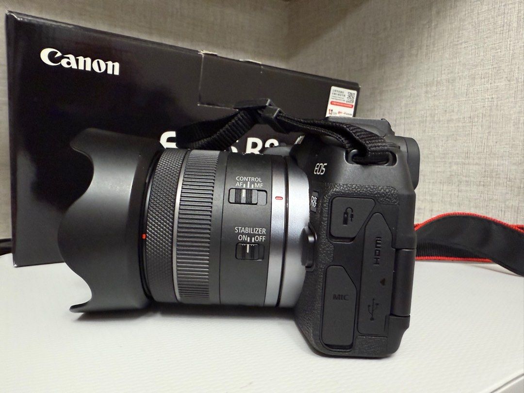 Canon R8 Full Frame + 2450 kit Lens, 攝影器材, 相機 Carousell