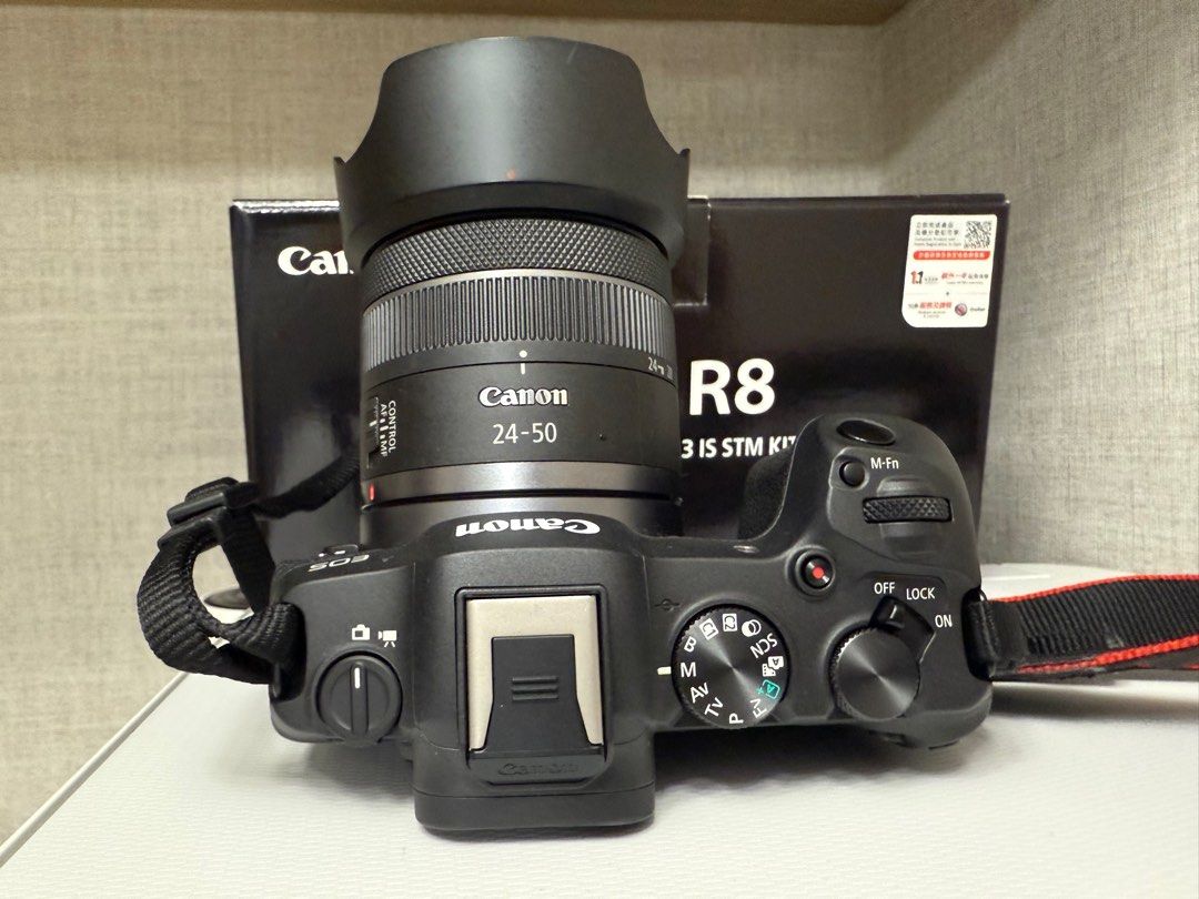 Canon R8 Full Frame + 2450 kit Lens, 攝影器材, 相機 Carousell