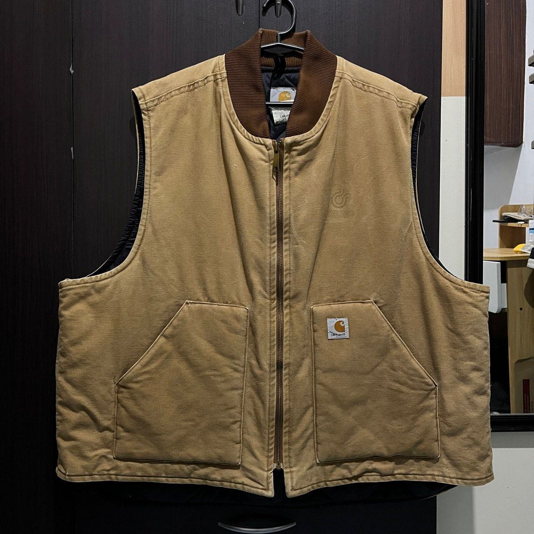 Carhartt duck vest sale