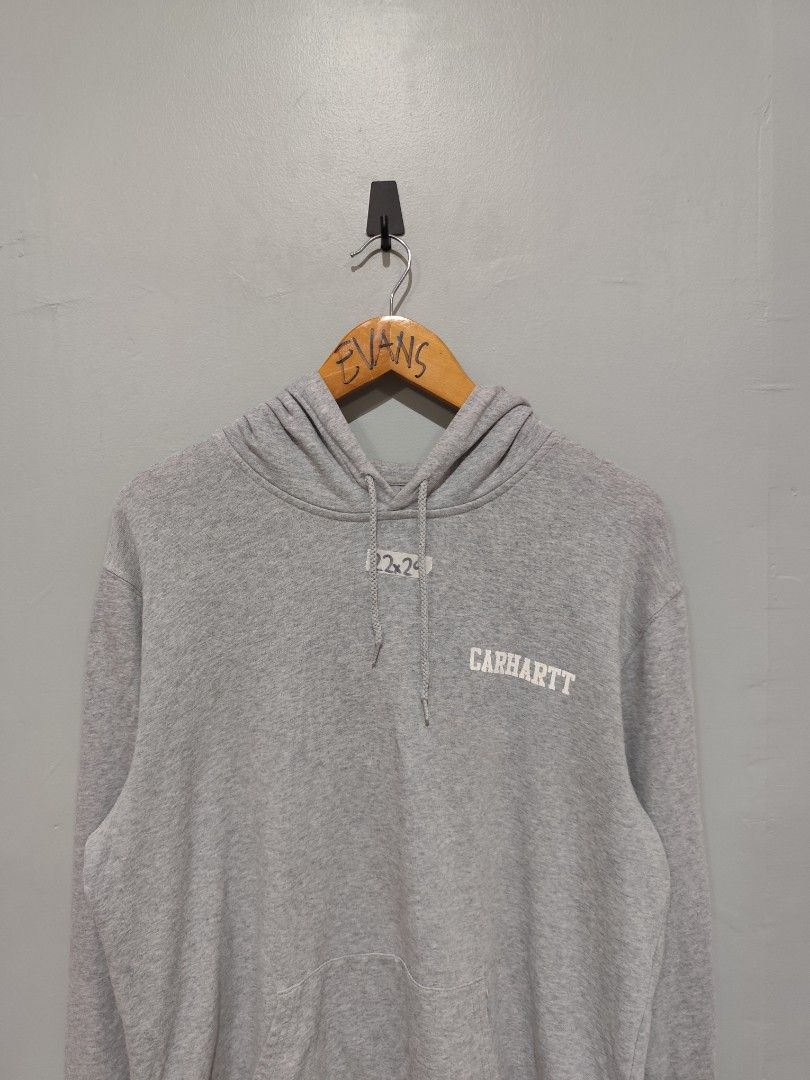 CARHARTT HOODIE COLLEGE SCRIPT SWEAT Men s Fashion Tops Sets Hoodies on Carousell