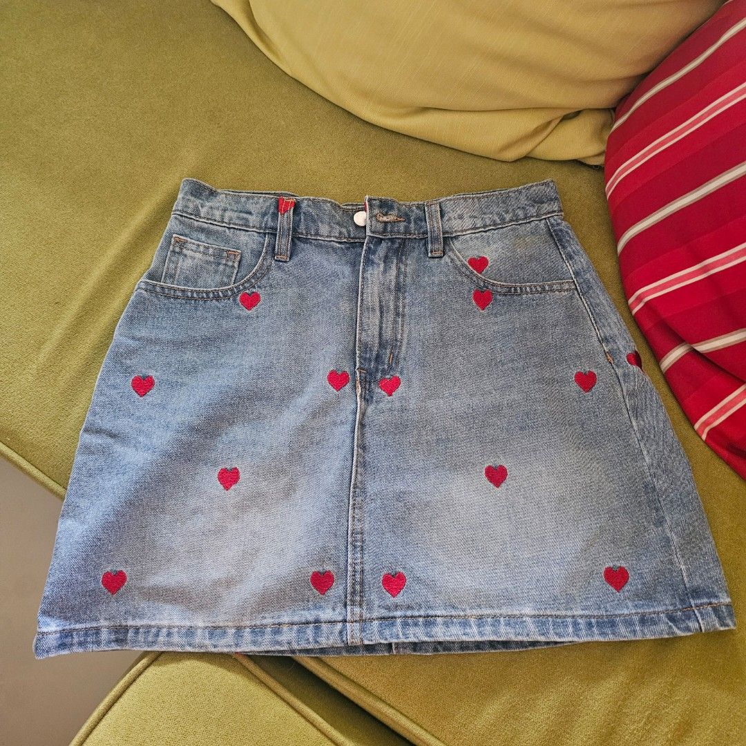andMary Heart hip denim skirt ANDMARY［アンドマリー］公式サイト
