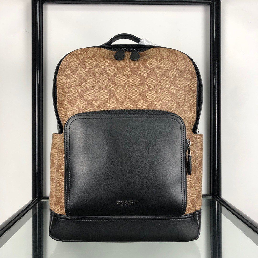 Coach Backpack For Man F38755 002B Colour Available Authentic Size 28 42 12cm