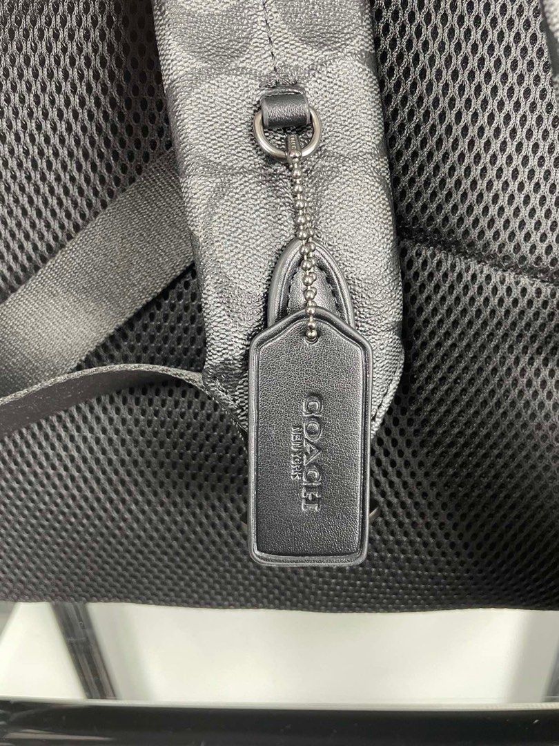 Coach Backpack For Man F72483 001A Colour Available Authentic Size 34 43 12cm