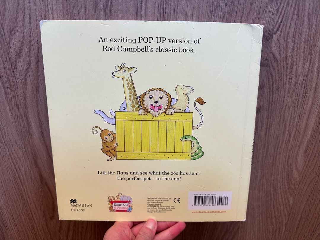 Dear Zoo/Lift-the-flap/親愛的動物園/English Story book/pop-Up version/by Rod ...