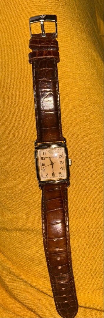 Vintage armani watch hotsell